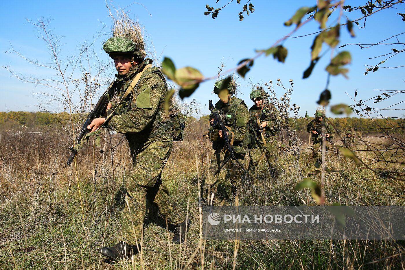 Учения соединения спецназначения ЮВО