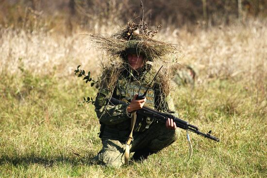 Учения соединения спецназначения ЮВО