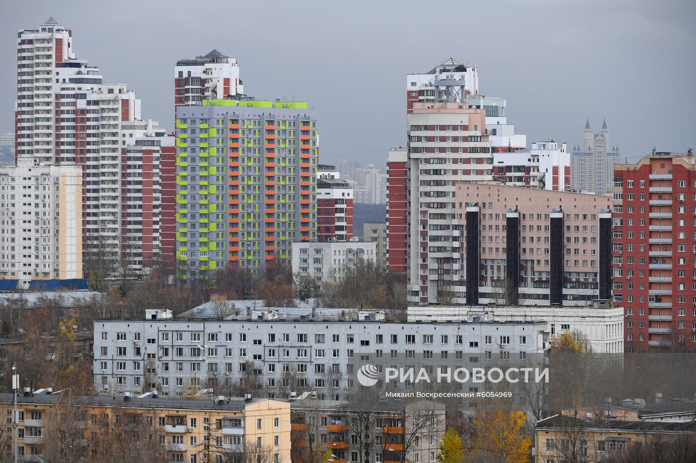 Виды Москвы с высоты