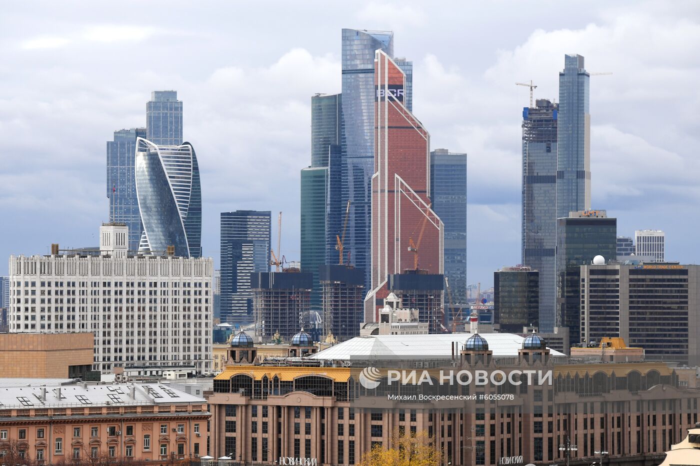 Виды Москвы с высоты