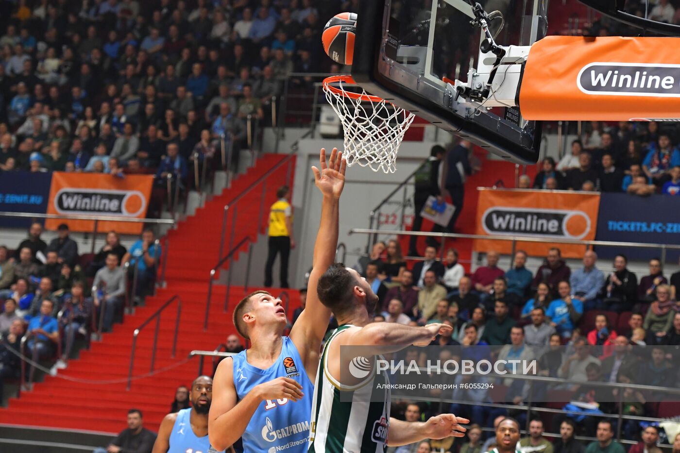 Баскетбол. Евролига. Матч "Зенит" - "Панатинаикос"