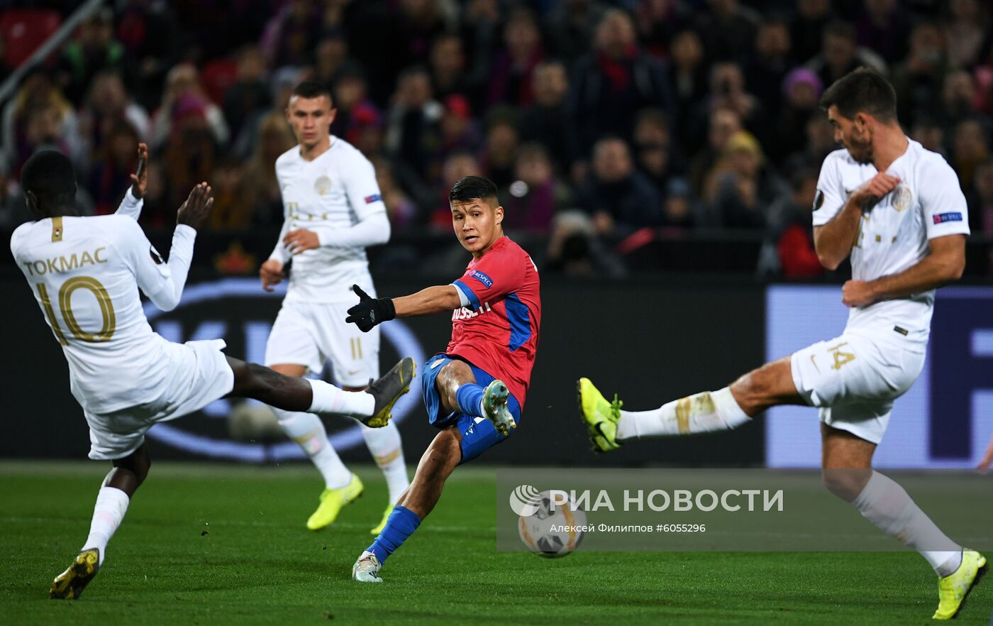 Футбол. Лига Европы. Матч ЦСКА - "Ференцварош"