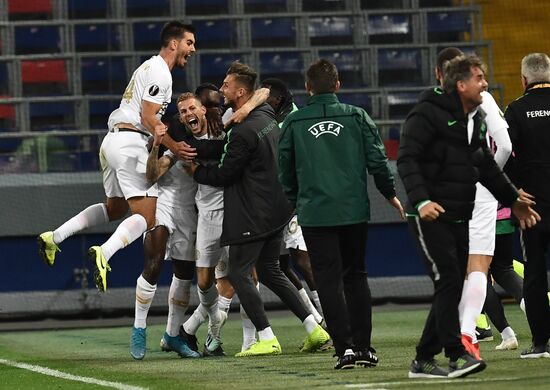 Футбол. Лига Европы. Матч ЦСКА - "Ференцварош"