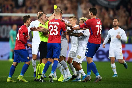 Футбол. Лига Европы. Матч ЦСКА - "Ференцварош"