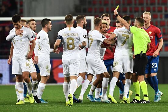 Футбол. Лига Европы. Матч ЦСКА - "Ференцварош"