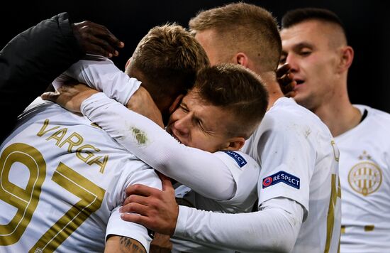 Футбол. Лига Европы. Матч ЦСКА - "Ференцварош"