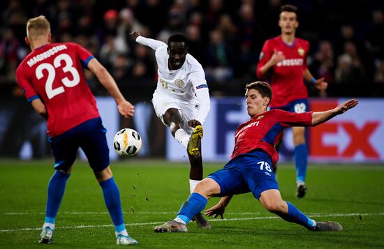 Футбол. Лига Европы. Матч ЦСКА - "Ференцварош"