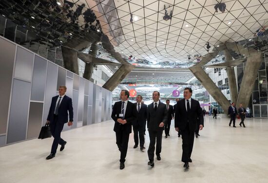 Премьер-министр РФ Д. Медведев принял участие в заседаниях Совета глав правительств СНГ и Евразийского межправительственного совета