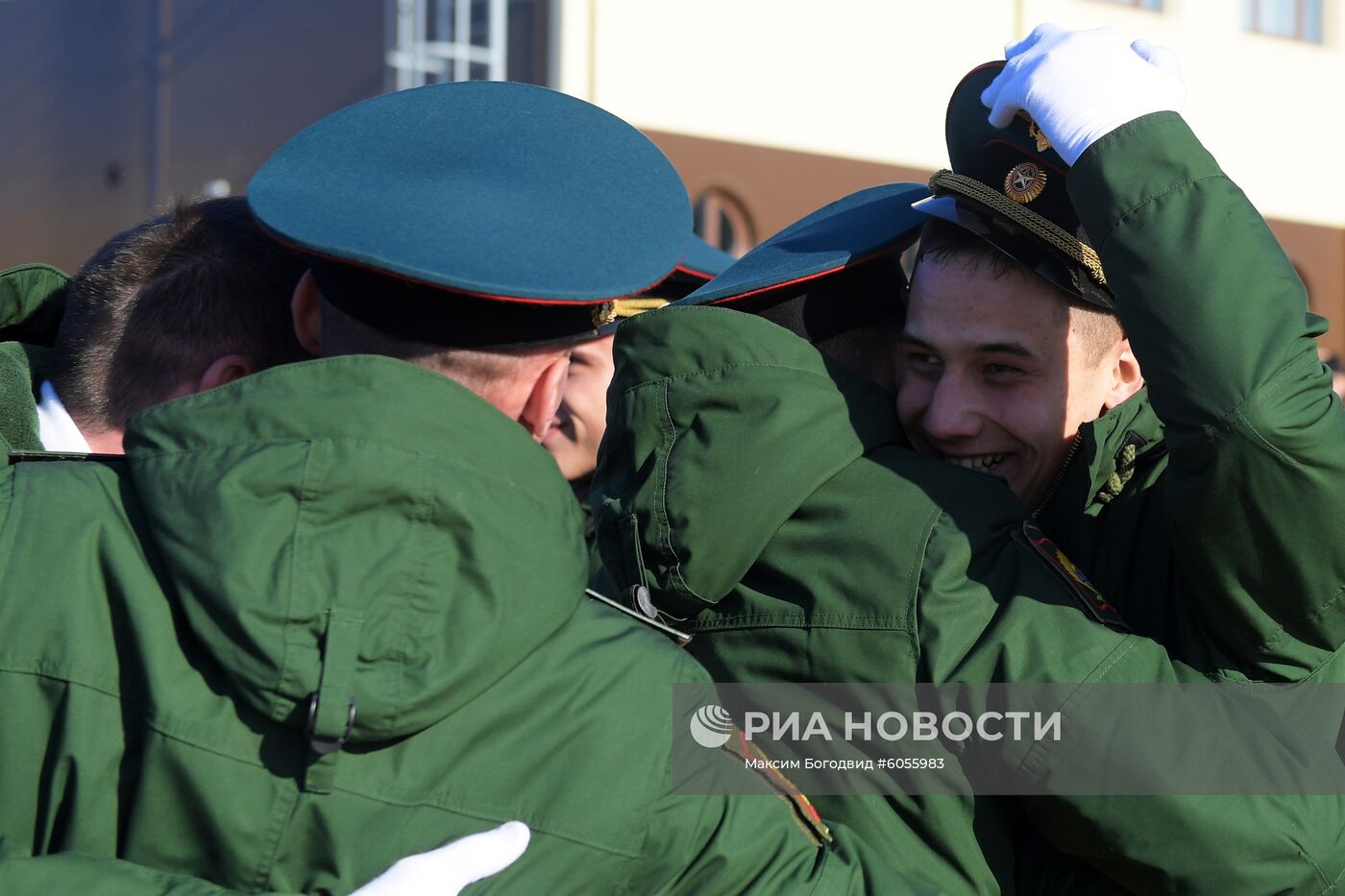 Выпуск лейтенантов Казанского высшего танкового училища