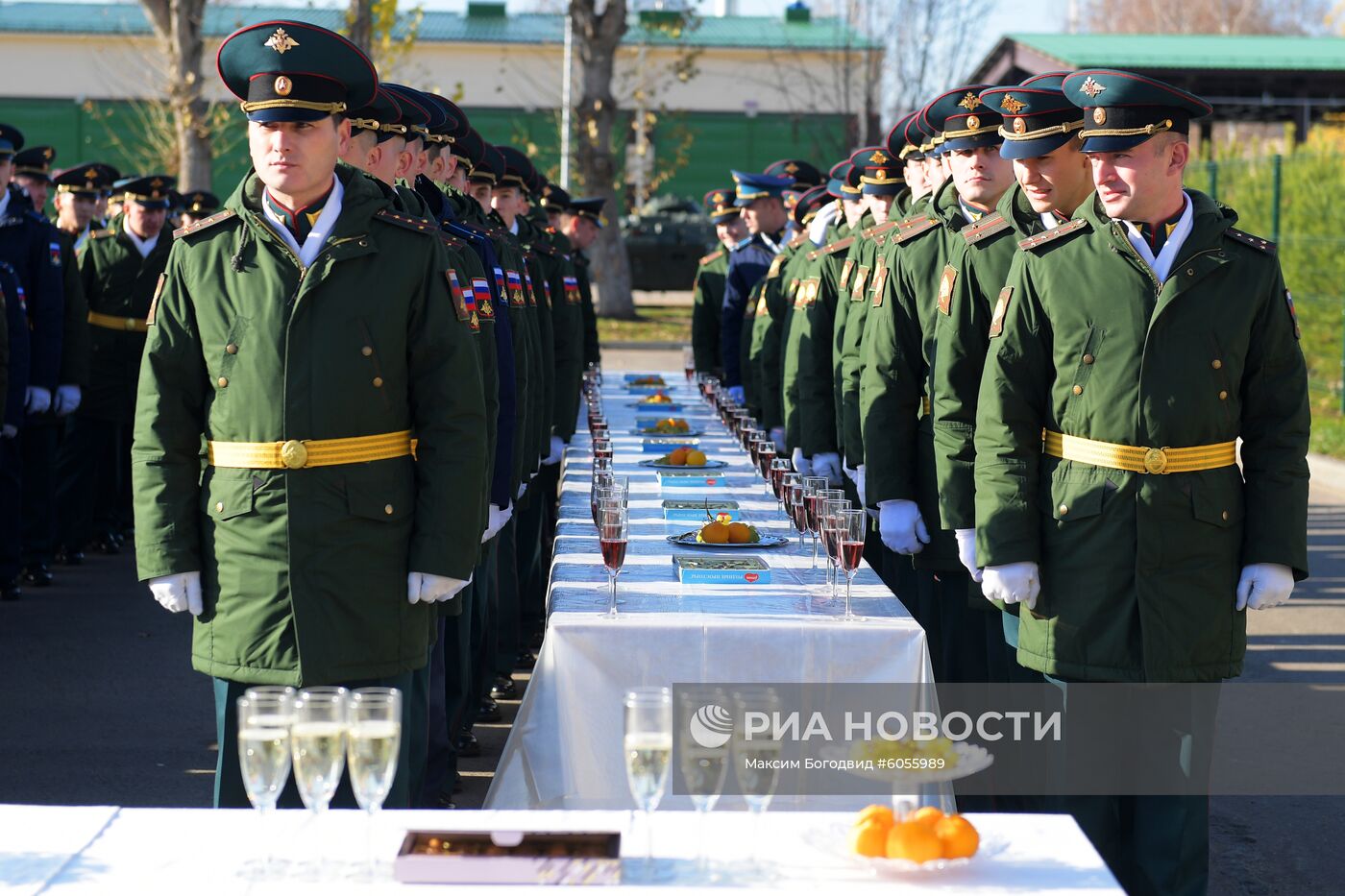 Выпуск лейтенантов Казанского высшего танкового училища