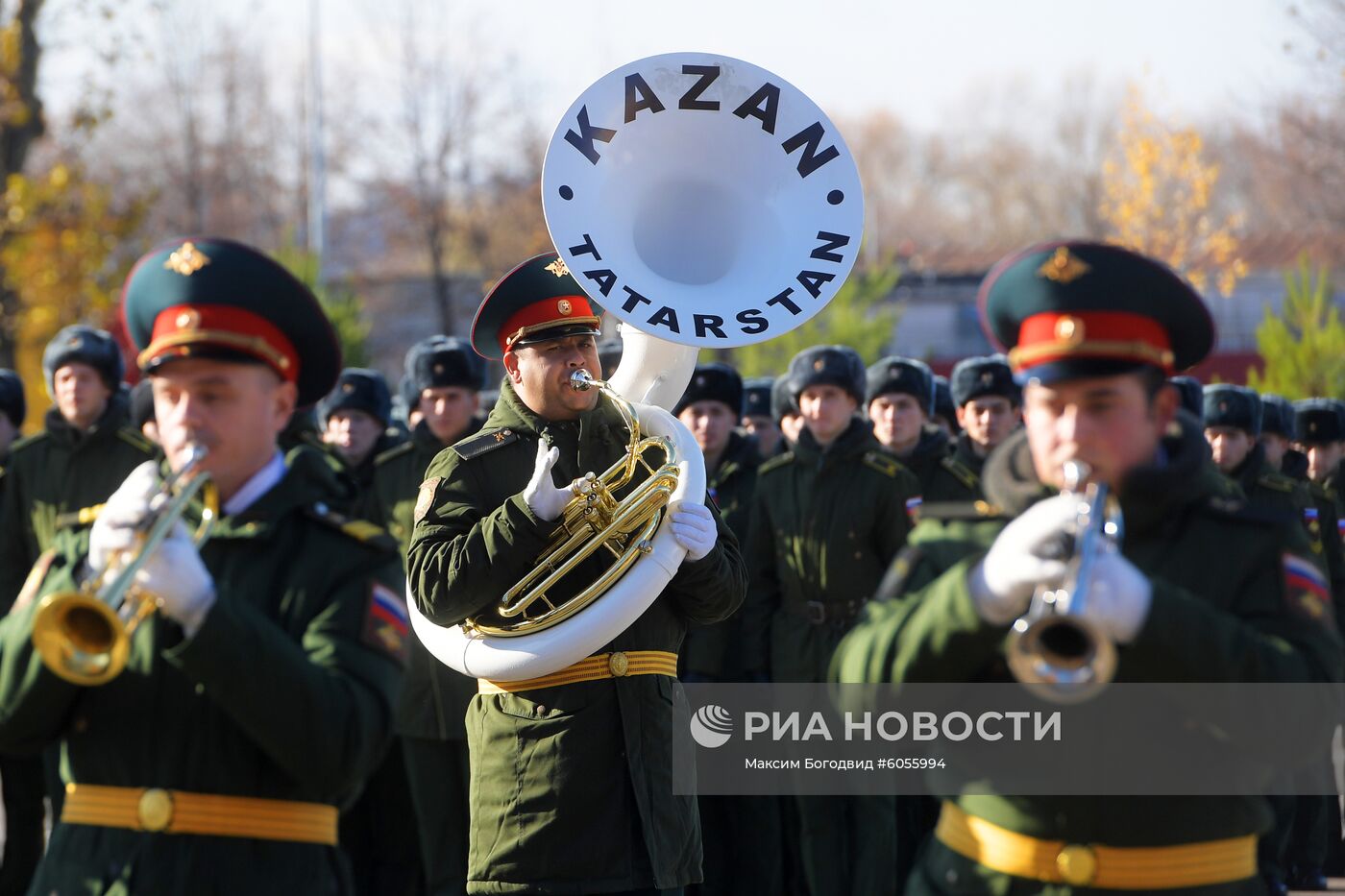 Выпуск лейтенантов Казанского высшего танкового училища