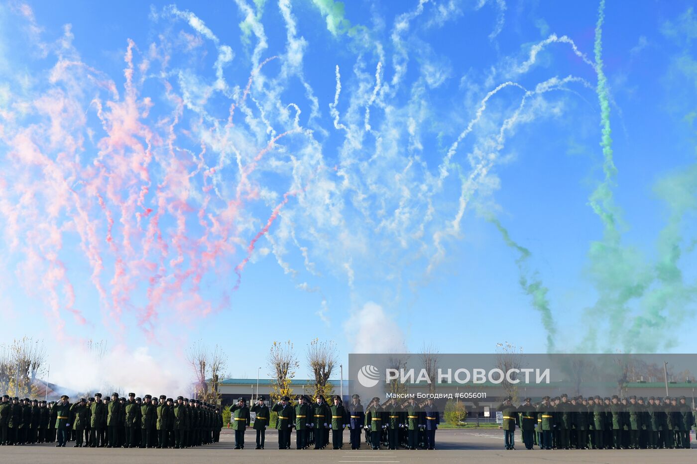 Выпуск лейтенантов Казанского высшего танкового училища