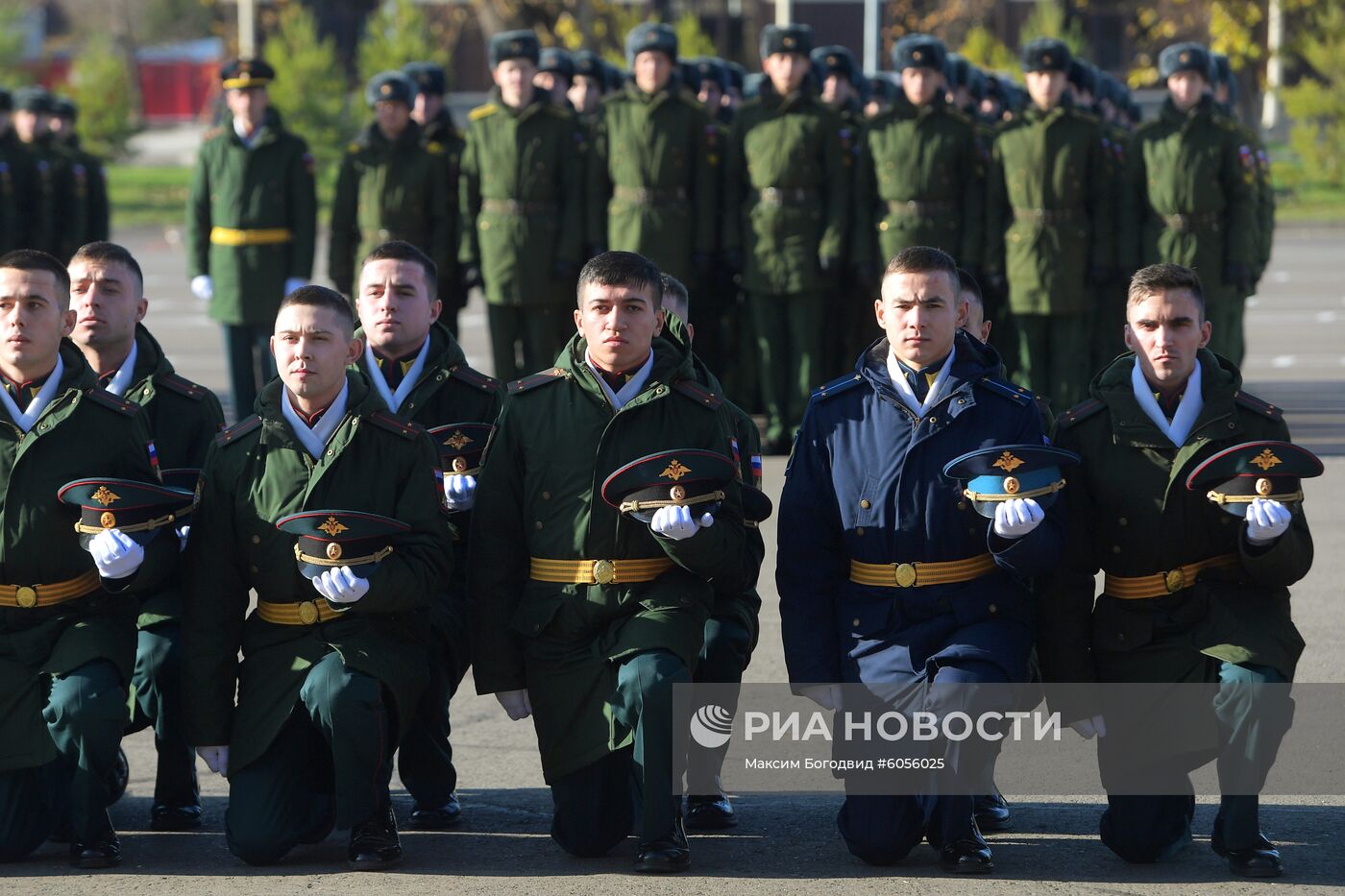 Выпуск лейтенантов Казанского высшего танкового училища