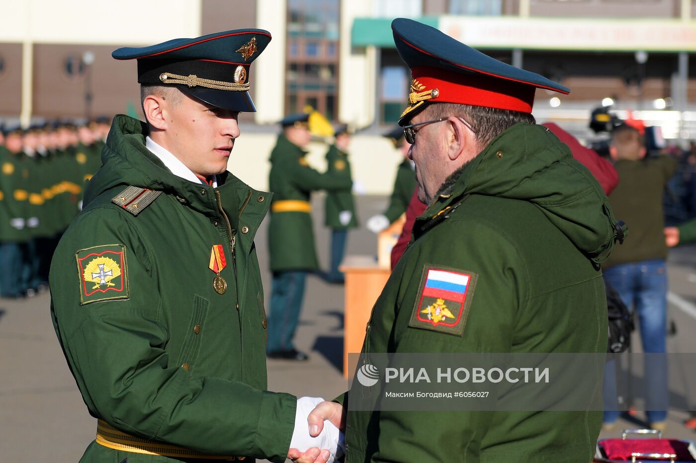 Выпуск лейтенантов Казанского высшего танкового училища