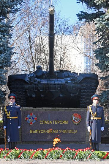 Выпуск лейтенантов Казанского высшего танкового училища