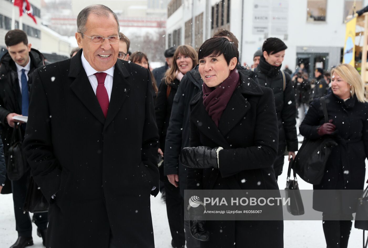Визит главы МИД РФ С. Лаврова в Норвегию