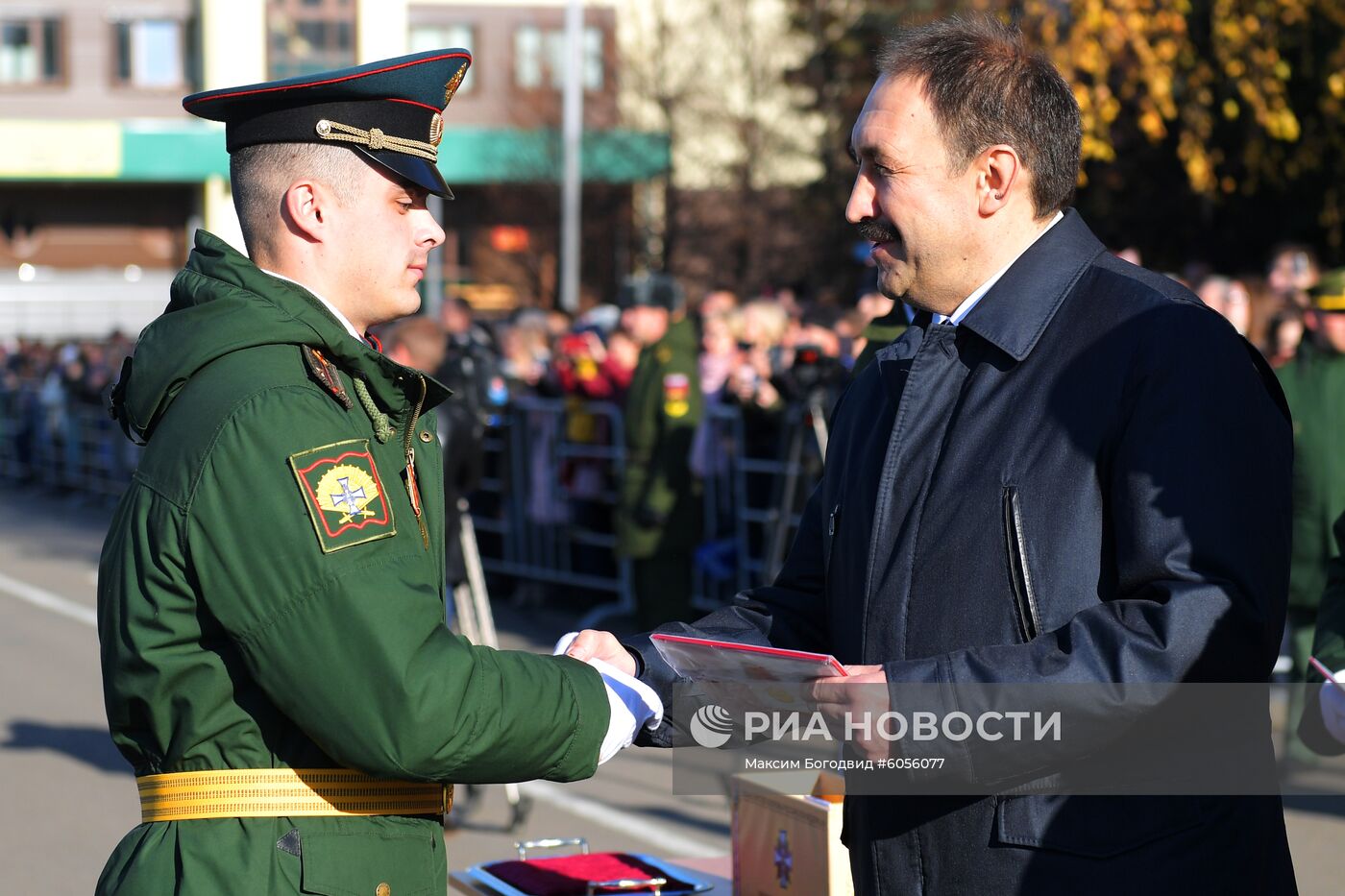 Выпуск лейтенантов Казанского высшего танкового училища