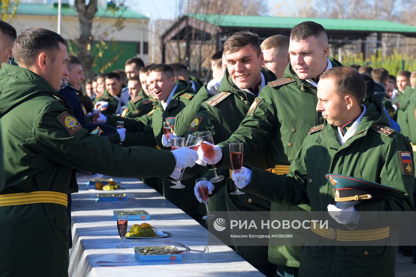 Выпуск лейтенантов Казанского высшего танкового училища