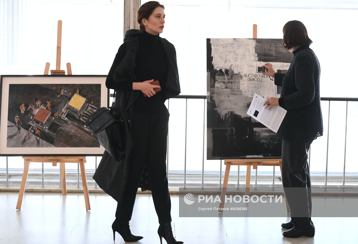 Передача в дар Третьяковской галерее работ современных художников