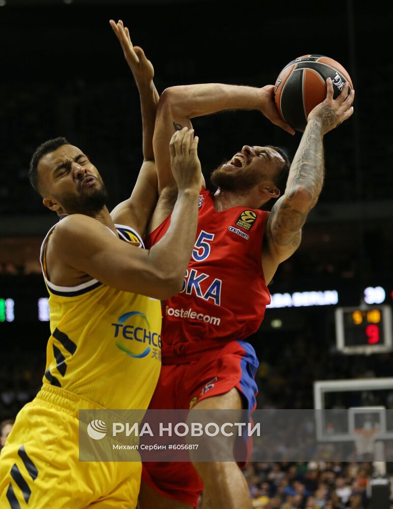 Баскетбол. Евролига. Матч "Альба" - ЦСКА