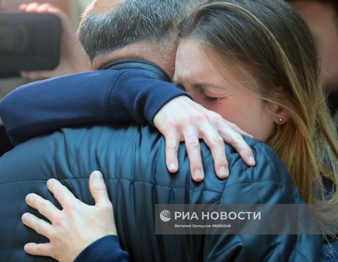 Прилет Марии Бутиной в Москву