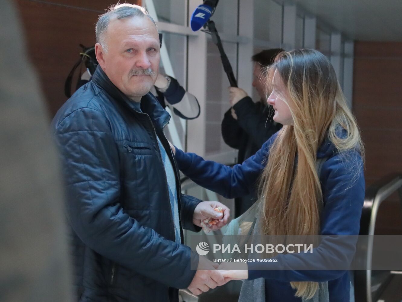 Прилет Марии Бутиной в Москву