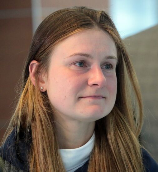 Прилет Марии Бутиной в Москву