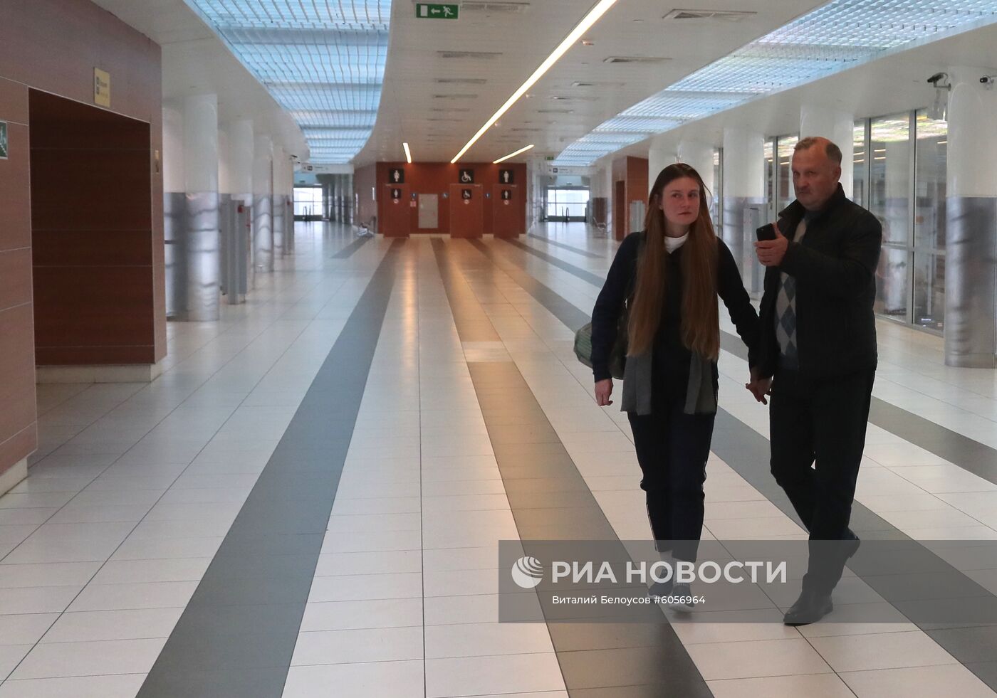 Прилет Марии Бутиной в Москву