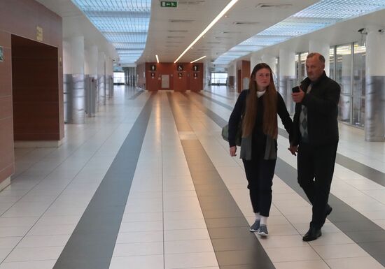 Прилет Марии Бутиной в Москву