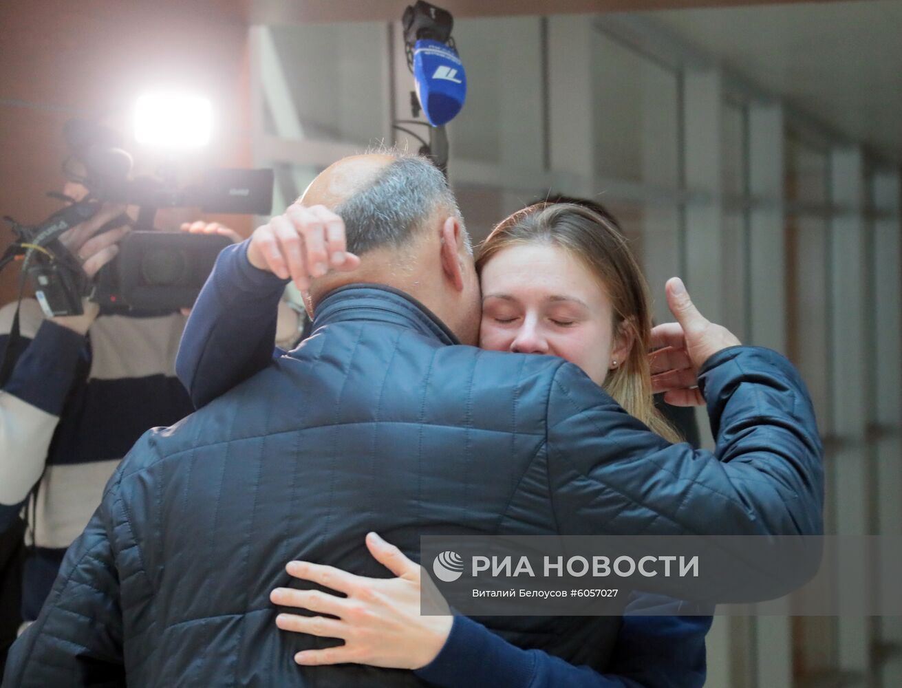 Прилет Марии Бутиной в Москву