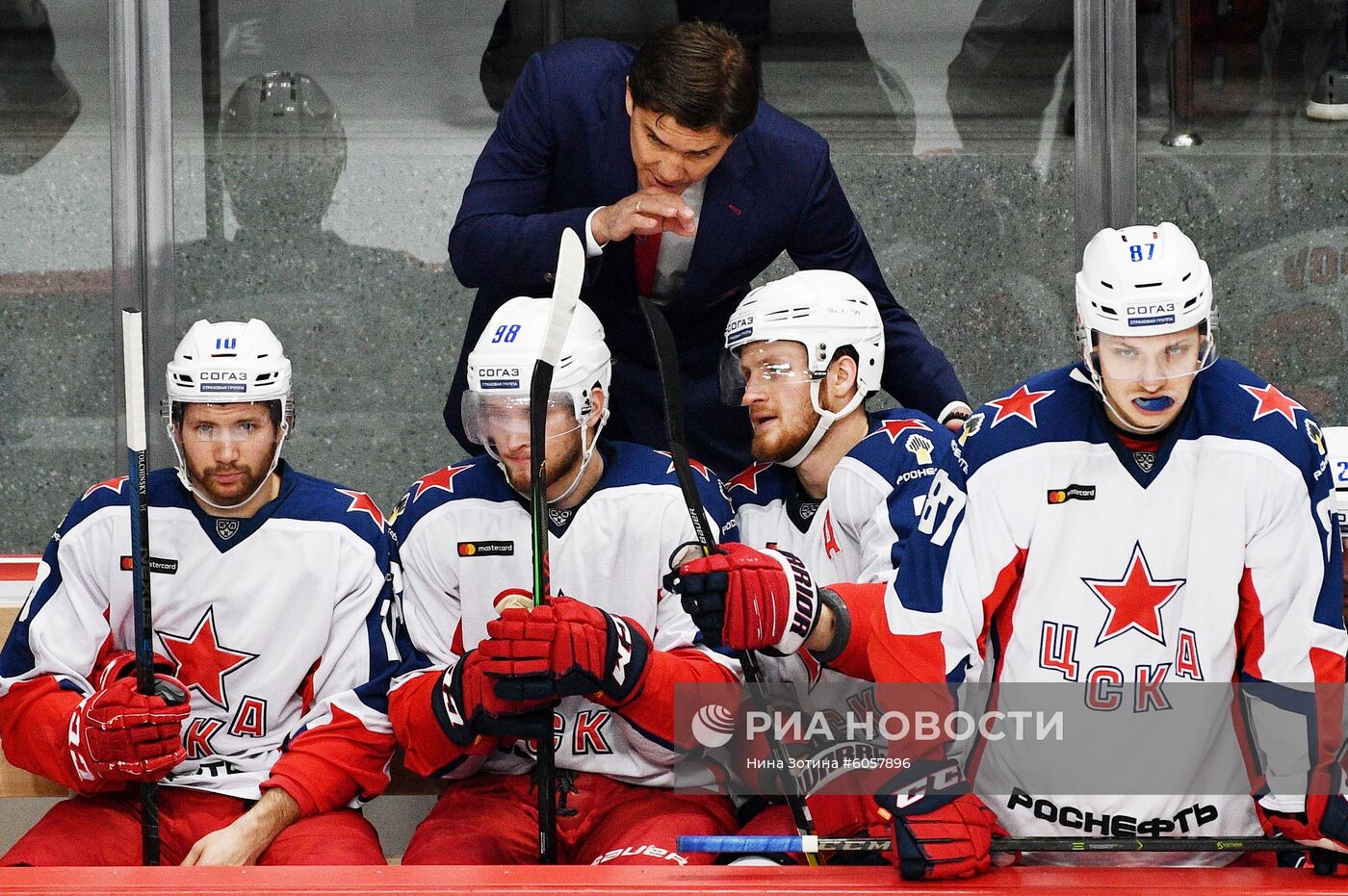 Хоккей. КХЛ. Матч "Авангард" - ЦСКА