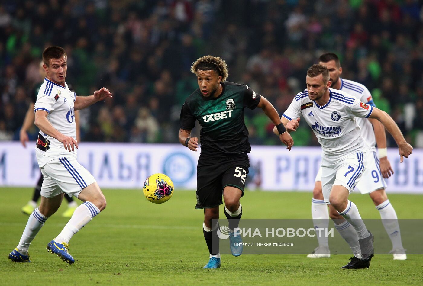 Футбол. РПЛ. Матч "Краснодар" - "Оренбург"