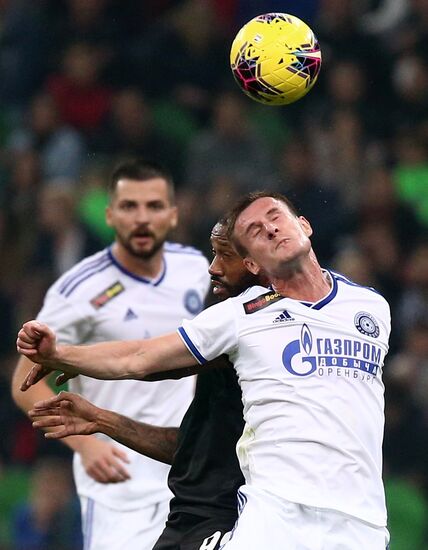 Футбол. РПЛ. Матч "Краснодар" - "Оренбург"