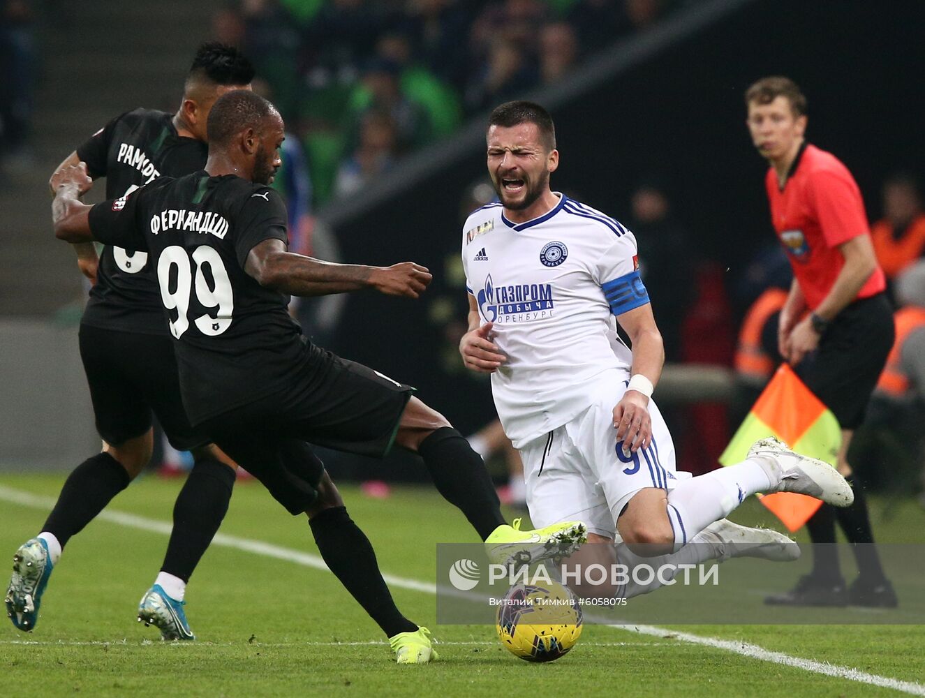 Футбол. РПЛ. Матч "Краснодар" - "Оренбург"