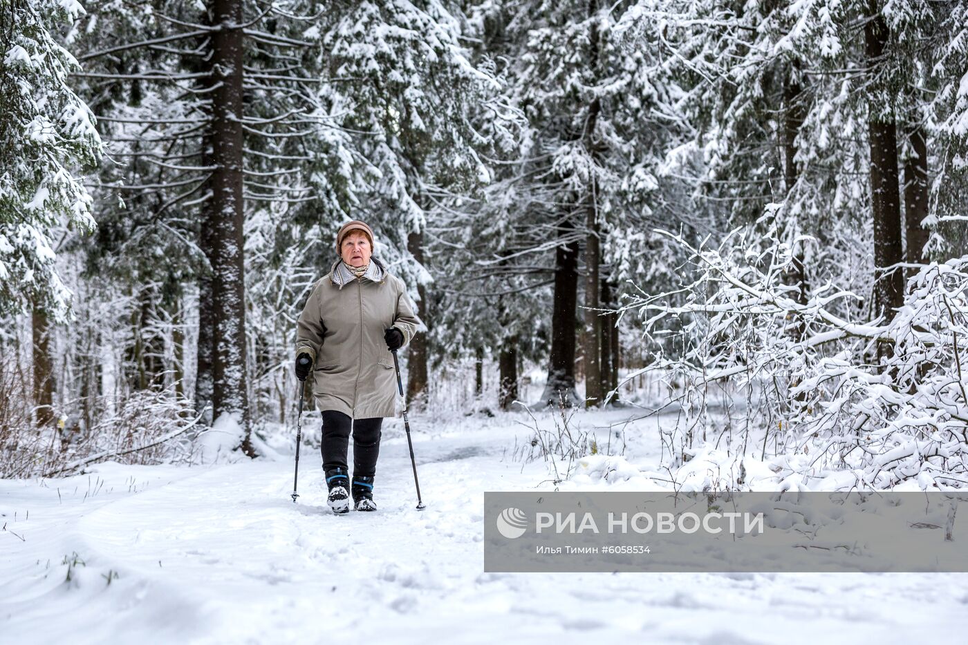 Снегопад в Петрозаводске