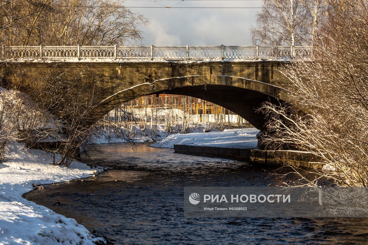 Снегопад в Петрозаводске