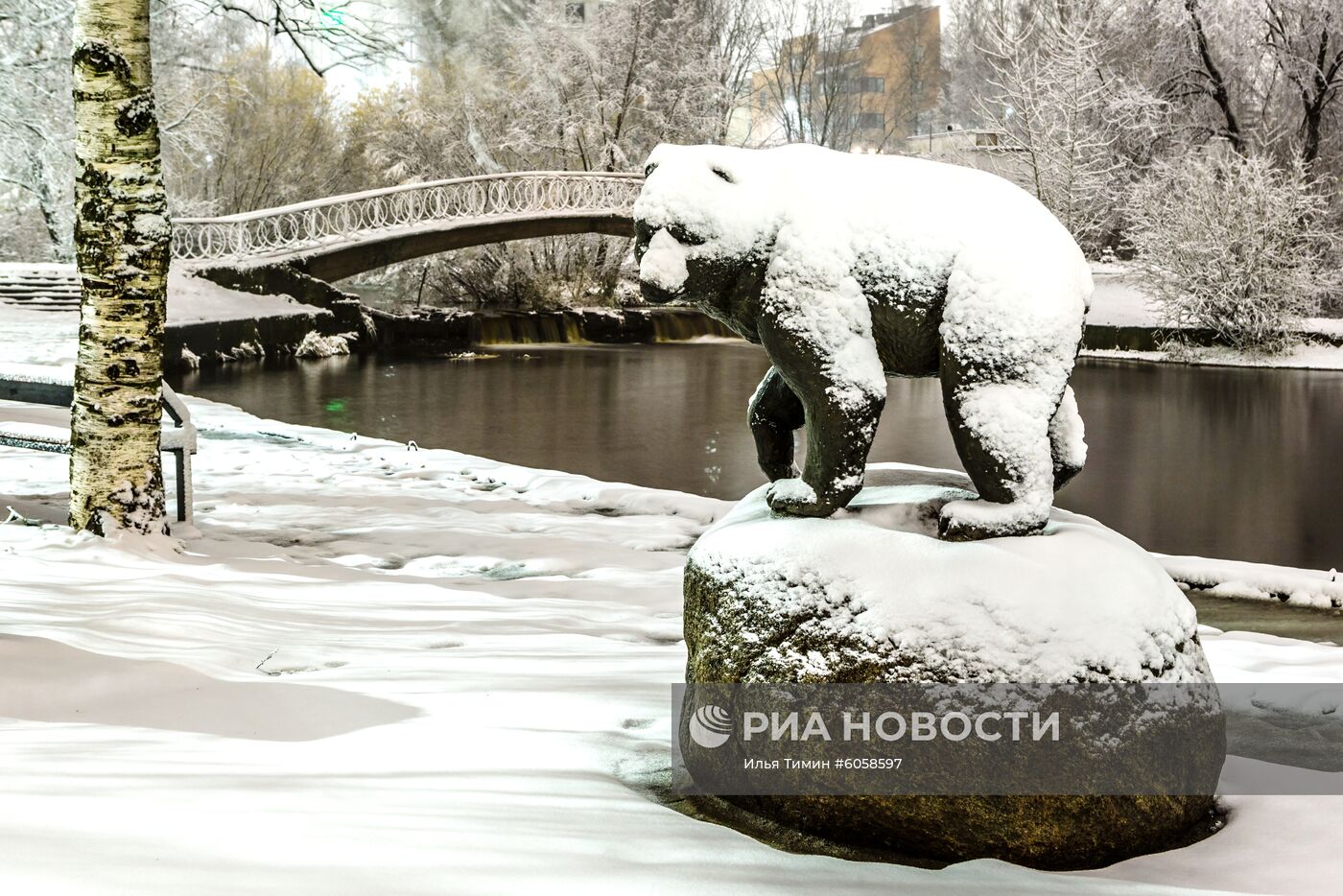 Снегопад в Петрозаводске