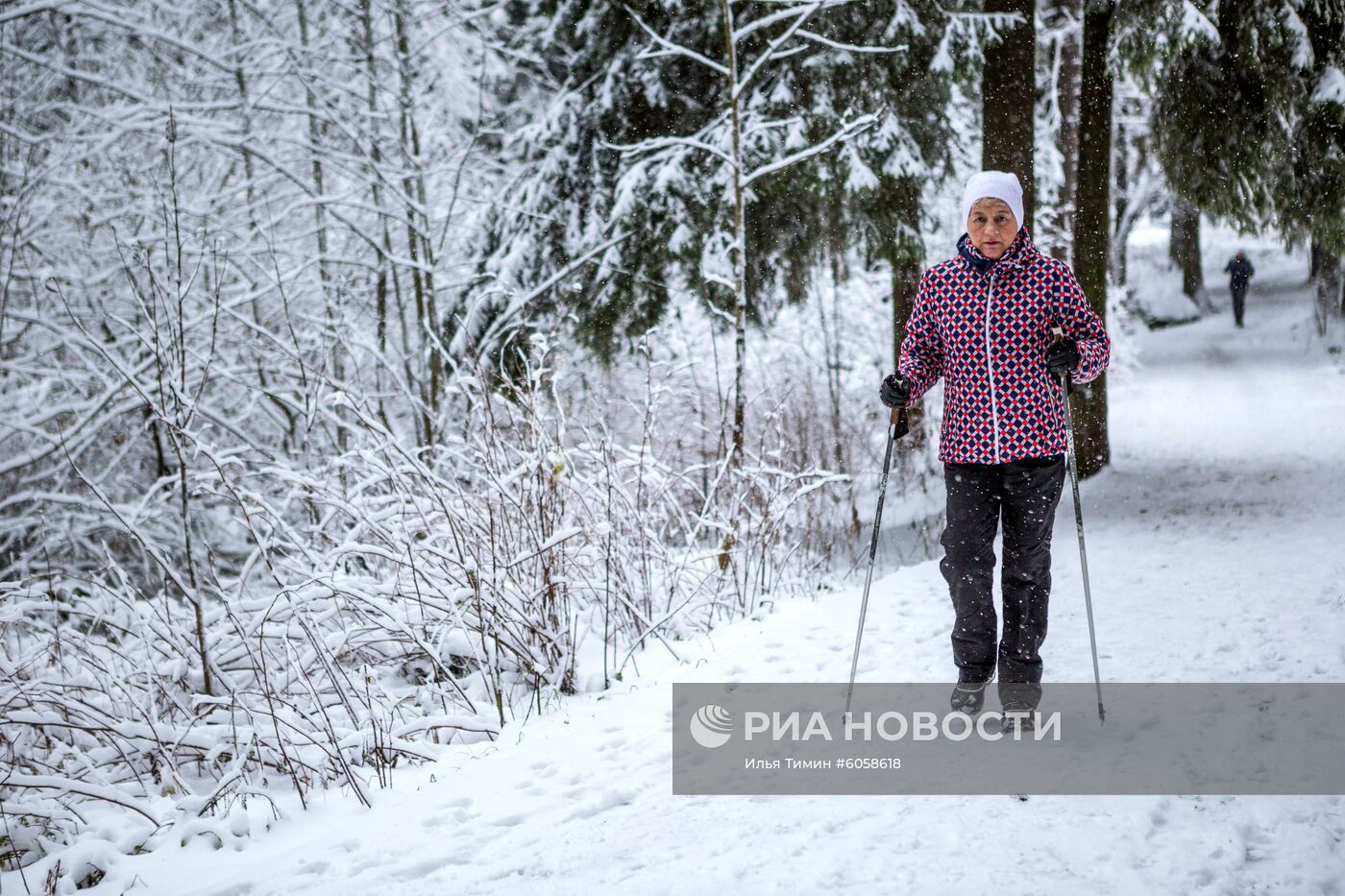 Снегопад в Петрозаводске