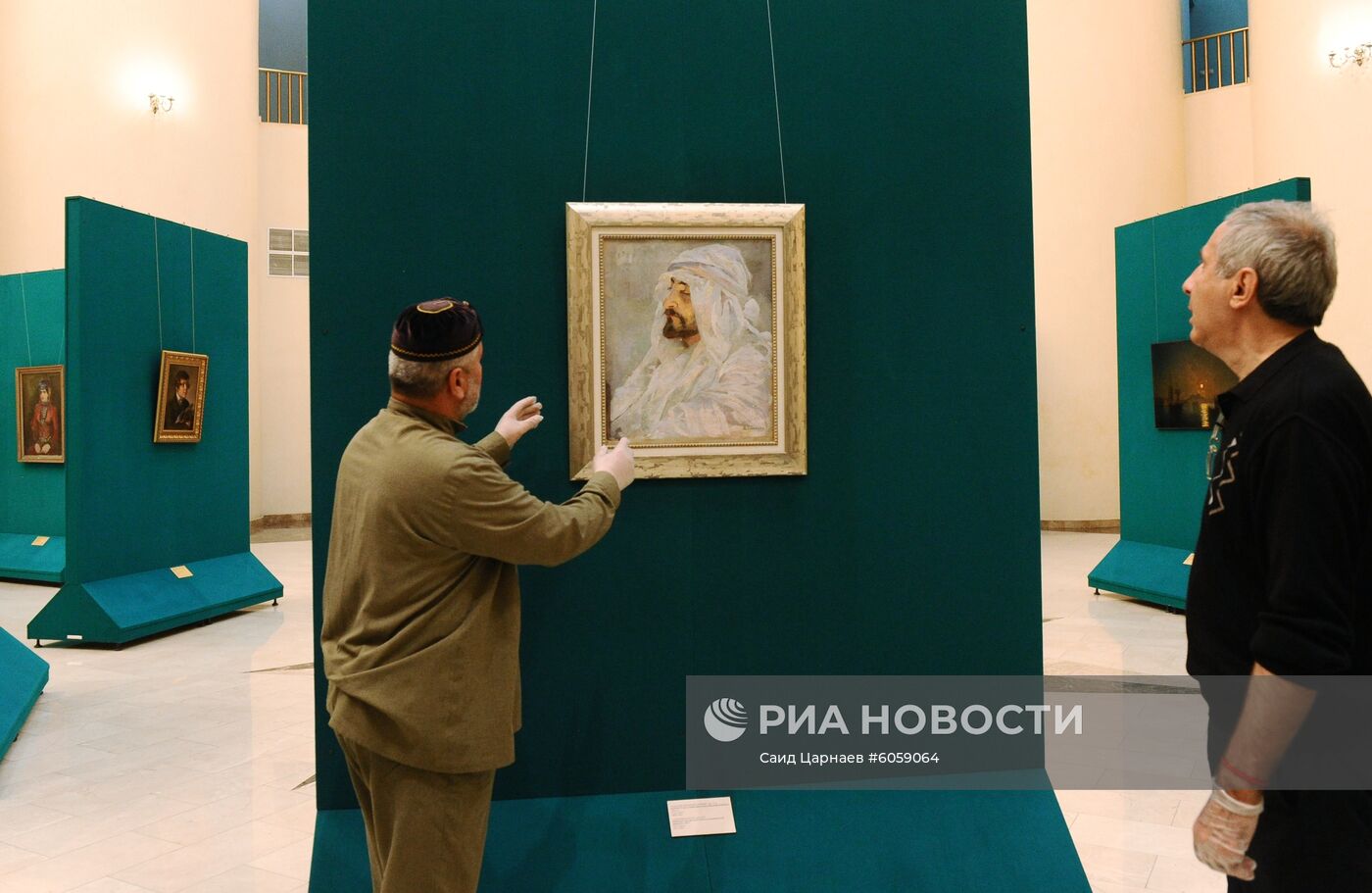 Найденный в Третьяковской галерее портрет Е. Тадевосяна передан грозненскому музею