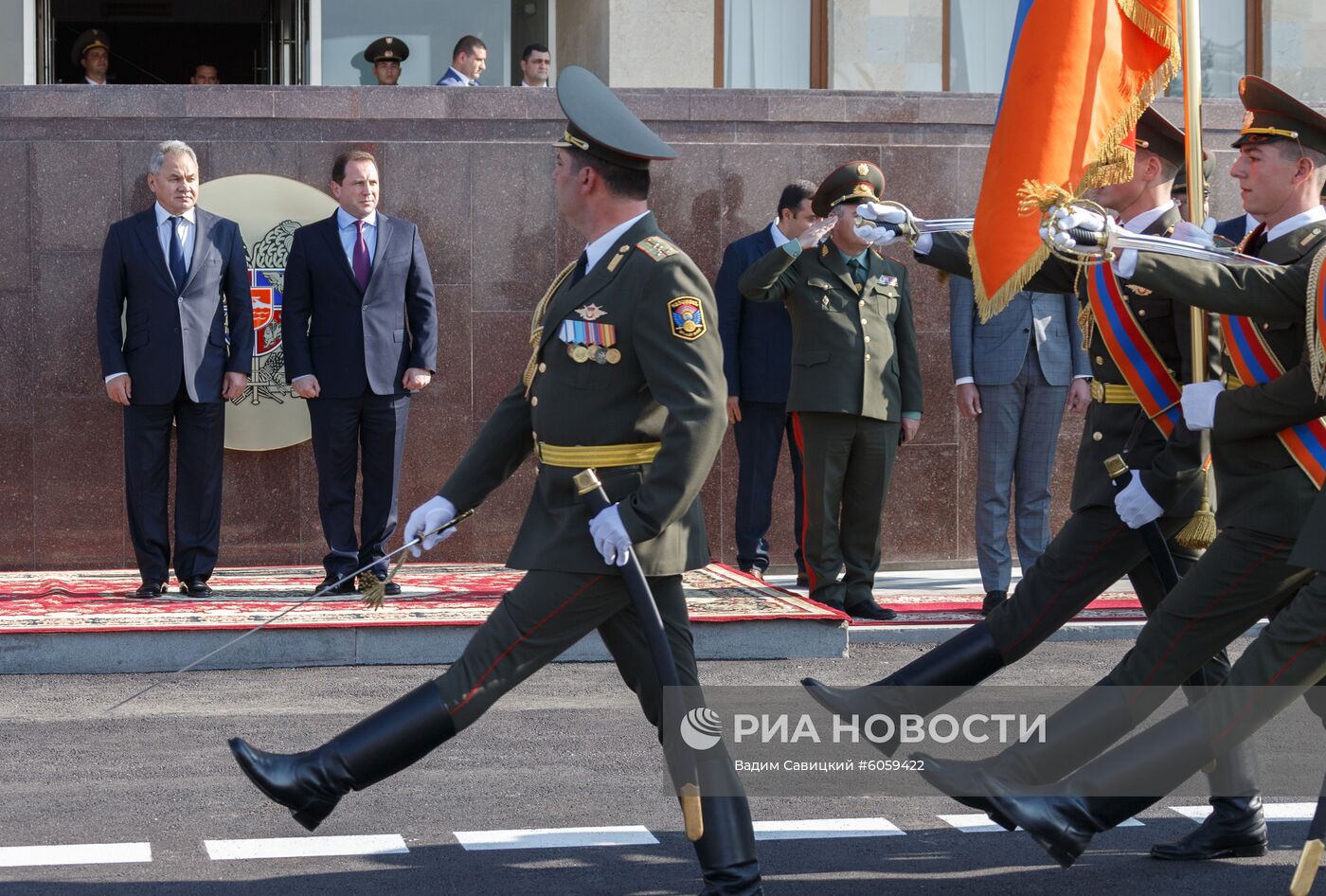 Визит министра обороны РФ С. Шойгу в Армению