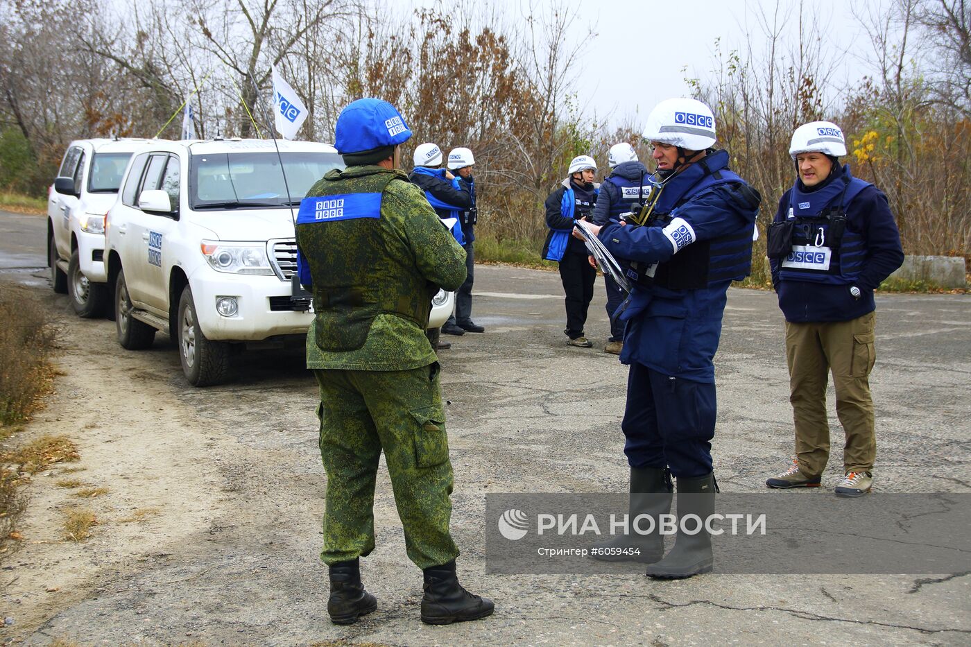 Разведение сил в Донбассе