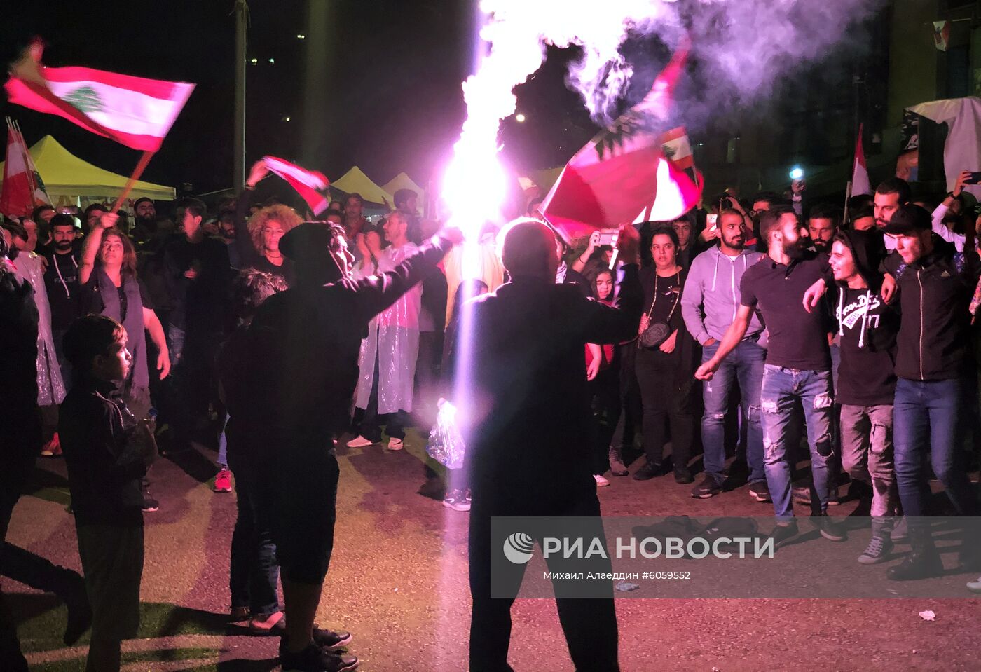 Беспорядки в Бейруте