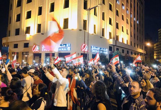 Беспорядки в Бейруте