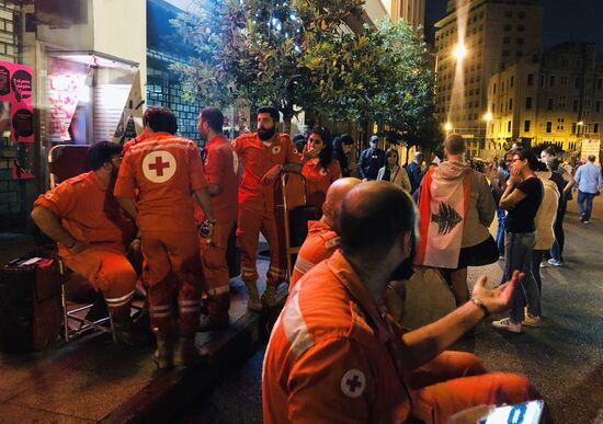 Беспорядки в Бейруте