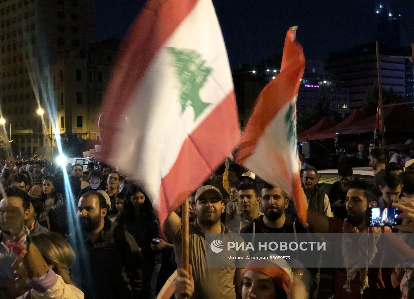 Беспорядки в Бейруте