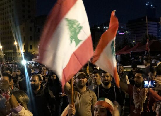 Беспорядки в Бейруте