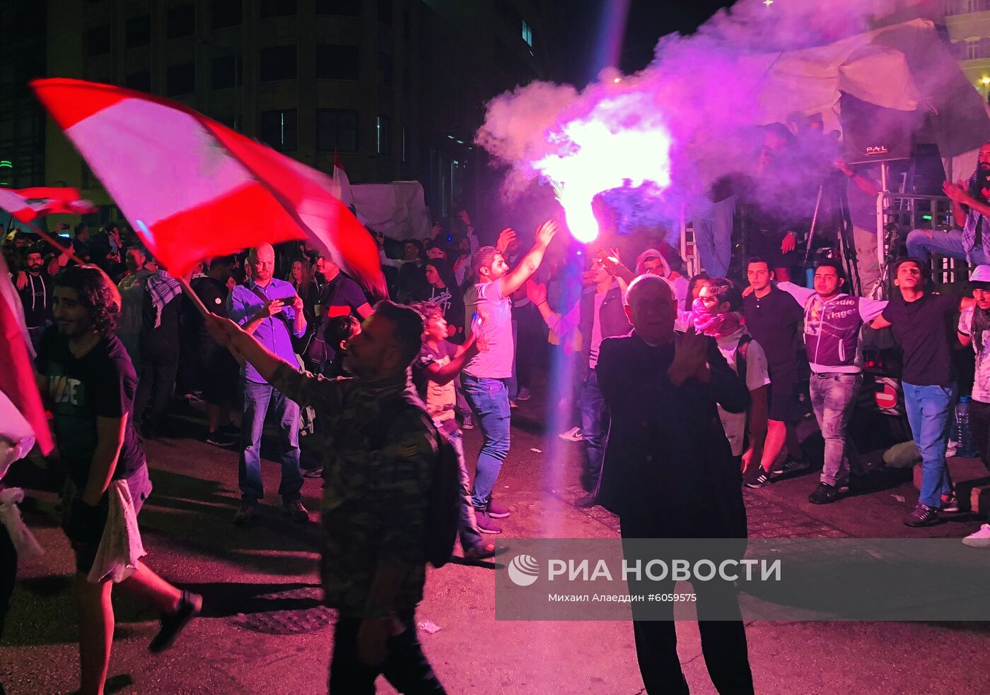 Беспорядки в Бейруте