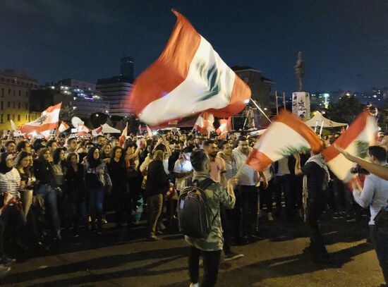 Беспорядки в Бейруте