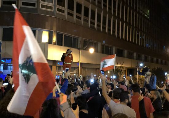 Беспорядки в Бейруте