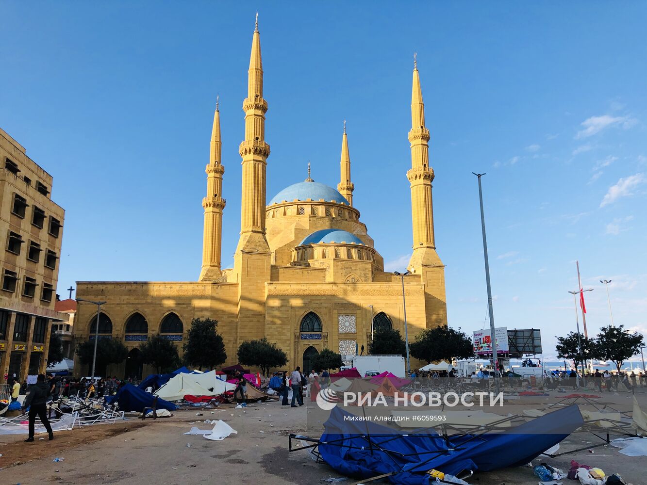 Беспорядки в Бейруте